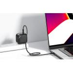 Incarcator retea INVZI GanHub, USB-C, Power Delivery 67W, Adaptoare EU/UK/AU/US si cablu USB-C 1.5m incluse, Negru 6 - lerato.ro