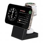 Incarcator wireless 3 in 1 INVZI MGF7B, Compatibil MagSafe, 15W, Negru 7 - lerato.ro