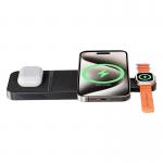 Incarcator wireless 3 in 1 INVZI MGF7B, Compatibil MagSafe, 15W, Negru 8 - lerato.ro