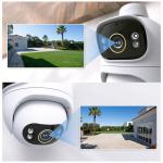 Camera de supraveghere Imilab EC6 Dual, Exterior, 2x 3K, Detectare miscare, Night Mode, Aplicatie dedicata, WiFi, IP65, Alb 4 - lerato.ro