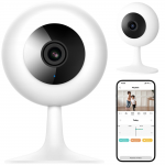 Camera de supraveghere Imilab SC230, Interior, 4MP, 2.5K, Detectare miscare, Night Mode, Control aplicatie / vocal, WiFi, Bluetooth, Alb 2 - lerato.ro