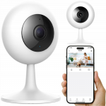 Camera de supraveghere Imilab SC230, Interior, 4MP, 2.5K, Detectare miscare, Night Mode, Control aplicatie / vocal, WiFi, Bluetooth, Alb 3 - lerato.ro