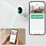 Camera de supraveghere Imilab SC230, Interior, 4MP, 2.5K, Detectare miscare, Night Mode, Control aplicatie / vocal, WiFi, Bluetooth, Alb 5 - lerato.ro