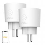 Set 2 prize Smart IMOU CE2P cu monitorizarea energiei, Putere 3680W, 16A, Matter, WiFi, Bluetooth, Alb 3 - lerato.ro