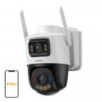 Camera de supraveghere IMOU AOV Dual 4G LTE, Exterior, 10MP, 2880 × 1620, Aplicatie dedicata, Detectare miscare, Vedere nocturna, Zoom 8x, WiFi, Alb 3 - lerato.ro