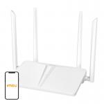 Router IMOU HR340, Viteza Wi-Fi 300 Mb/s, 3x 100Mb LAN, 1x 100Mb WAN, Alb 3 - lerato.ro