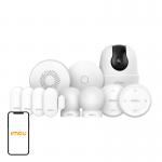 Set alarma 11-in-1 IMOU Home-Alarm-Kit-11-Ranger-2C, 1x Camera Ranger 2C, 1x Gateway ZG2, 4x Senzor usa / fereastra, 2x Telecomanda, 2x Senzor miscare, 1x Sirena, ZigBeem WiFi, Alb 3 - lerato.ro
