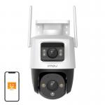 Camera de supraveghere IMOU Cruiser Dual, Exterior, 6MP, Night Vision, Microfon si difuzor incorporate, WiFi, Alb 6 - lerato.ro