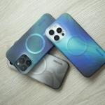 Carcasa Incase Halo Oil Slick Smoke cu MagSafe compatibila cu iPhone 16 Plus, Gri 11 - lerato.ro