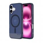 Carcasa Incase Slim Case cu MagSafe compatibila cu iPhone 16, Deep Space Blue 3 - lerato.ro