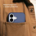 Carcasa Incase Slim Case cu MagSafe compatibila cu iPhone 16, Deep Space Blue 8 - lerato.ro