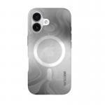 Carcasa Incase Halo Oil Slick Smoke cu MagSafe compatibila cu iPhone 16, Gri 2 - lerato.ro