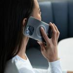 Carcasa Incase Halo Oil Slick Smoke cu MagSafe compatibila cu iPhone 16, Gri 8 - lerato.ro