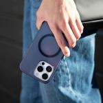 Carcasa Incase Slim Case cu MagSafe compatibila cu iPhone 16 Pro Max, Deep Space Blue 7 - lerato.ro