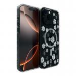 Carcasa Incipio Forme cu MagSafe compatibila cu iPhone 16 Pro Max, Ditzy Floral Silver 3 - lerato.ro