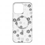 Carcasa Incipio Forme cu MagSafe compatibila cu iPhone 16 Pro Max, Ditzy Floral Silver 2 - lerato.ro
