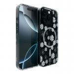 Carcasa Incipio Forme cu MagSafe compatibila cu iPhone 16 Pro, Ditzy Floral Silver 4 - lerato.ro