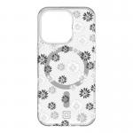 Carcasa Incipio Forme cu MagSafe compatibila cu iPhone 16 Pro, Ditzy Floral Silver 2 - lerato.ro
