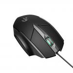 Mouse gaming Inphic PW1S cu fir, RGB, 1200 DPI, 3 Butoane, Lungime cablu 1.5m, Negru 4 - lerato.ro