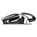 Mouse gaming Inphic PX2, Wireless, 1600 DPI, 2.4G, Silver 3 - lerato.ro