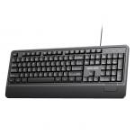 Tastatura Inphic V590 cu fir de 1.5m, conexiune USB, 104 taste, Negru 5 - lerato.ro