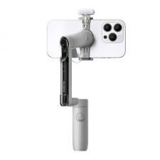 Camere video/foto si accesorii, Sistem de stabilizare Insta360 Flow Creator Kit, Bluetooth 5.0, 3 Axe, 2900mAh, Autonomie 12h, USB-C, Gri, lerato.ro