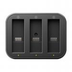 Incarcator camera video sport Insta360 pentru Ace Pro 2/Ace Pro/Ace, incarcare simultana 3 baterii, USB-C, Negru 4 - lerato.ro