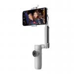 Kit Insta360 Flow Creator, Stabilizator Insta360 Flow, Suport magnetic pentru telefon, Spotlight, Urmarire faciala, Control prin gesturi, 2900mAh, USB-C, Gri 8 - lerato.ro