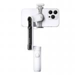 Kit Insta360 Flow Creator, Stabilizator Insta360 Flow, Suport magnetic pentru telefon, Spotlight, Urmarire faciala, Control prin gesturi, 2900mAh, USB-C, Alb 2 - lerato.ro