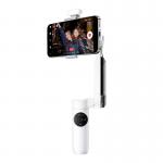 Kit Insta360 Flow Creator, Stabilizator Insta360 Flow, Suport magnetic pentru telefon, Spotlight, Urmarire faciala, Control prin gesturi, 2900mAh, USB-C, Alb 4 - lerato.ro