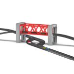 Set acceorii Intelino Bridge Kit pentru construire traseu trenulet inteligent, 2 sine rampa, 4 turnuri, 1x pod pliabil, Multicolor 9 - lerato.ro