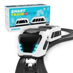 Set Intelino J-1 Smart Train, Tren smart, Vagon, 20 Sine, 40 Action Snaps, Stickere pentru tren, Cablu USB-C pentru incarcare, Viteza maxima 100cm/s, Autonomie 100min, Control Bluetooth, Multicolor 2 - lerato.ro