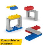 Set acceorii Intelino Support Tower Pack pentru construire traseu trenulet inteligent, 8 turnuri, 8 capace, Gri 8 - lerato.ro