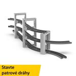 Set acceorii Intelino Support Tower Pack pentru construire traseu trenulet inteligent, 8 turnuri, 8 capace, Gri 9 - lerato.ro