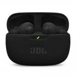 Casti wireless TWS JBL Wave Beam 2, ANC, Bluetooth, Autonomie 40h, IP54, USB-C, Negru 2 - lerato.ro