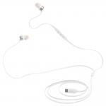 Casti in-ear cu fir JBL Tune 310C, Control pe fir, USB-C, Alb 7 - lerato.ro