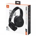 Casti wireless JBL Tune 670NC, Bluetooth 5.3, Autonomie 70h, USB-C, Negru 11 - lerato.ro