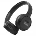 Casti wireless JBL Tune 510, Bluetooth 5.0, Autonomie 40h, USB-C, Negru 2 - lerato.ro