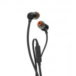 Casti audio cu microfon JBL Tune 160, In-ear, Control pe fir, Jack 3.5mm, Lungime cablu 1.1m, Negru 3 - lerato.ro