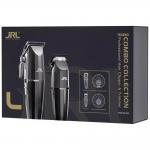 Set 2 in 1 JRL Onyx Clipper si Onyx Trimmer, Aparat de tuns + trimmer, Set accesorii inclus, Negru 10 - lerato.ro