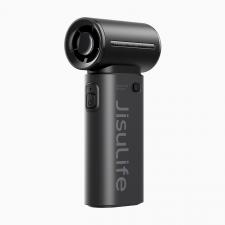Ventilator portabil Jisulife Life9, 7W, 3600 mAh, Flux aer 10 m/s, 5 viteze, USB-C, Negru