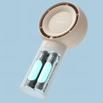 Ventilator portabil Jisulife Life5 Plus, 6W, 4000 mAh, Flux aer 4.5 m/s, 5 viteze, USB-C, Bej 23 - lerato.ro