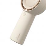 Ventilator portabil Jisulife Life5 Plus, 6W, 4000 mAh, Flux aer 4.5 m/s, 5 viteze, USB-C, Bej 8 - lerato.ro