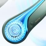 Ventilator portabil pentru gat Jisulife Life3, 5W, 4000 mAh, Autonomie 16h, 3 viteze, USB-C, Verde 5 - lerato.ro