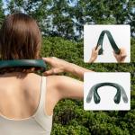 Ventilator portabil pentru gat Jisulife Life3, 5W, 4000 mAh, Autonomie 16h, 3 viteze, USB-C, Verde 8 - lerato.ro