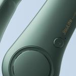 Ventilator portabil pentru gat Jisulife Life3, 5W, 4000 mAh, Autonomie 16h, 3 viteze, USB-C, Verde 10 - lerato.ro