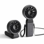 Ventilator portabil Jisulife Life7, 5W, Flue aer 5.1m/s, 3600 mAh, Autonomie 13h, 5 viteze, USB-C, Negru 3 - lerato.ro