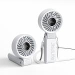 Ventilator portabil Jisulife Life7, 5W, Flue aer 5.1m/s, 3600 mAh, Autonomie 13h, 5 viteze, USB-C, Gri 3 - lerato.ro