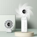 Ventilator portabil Jisulife Life7, 5W, Flue aer 5.1m/s, 3600 mAh, Autonomie 13h, 5 viteze, USB-C, Gri 13 - lerato.ro