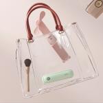 Ventilator portabil 3-in-1 Jisulife Life8 Plus, 1.2W, Flue aer 3m/s, 4500 mAh, Autonomie 46h, 3 viteze, USB-C, Functie powerbank si lanterna, Verde 4 - lerato.ro